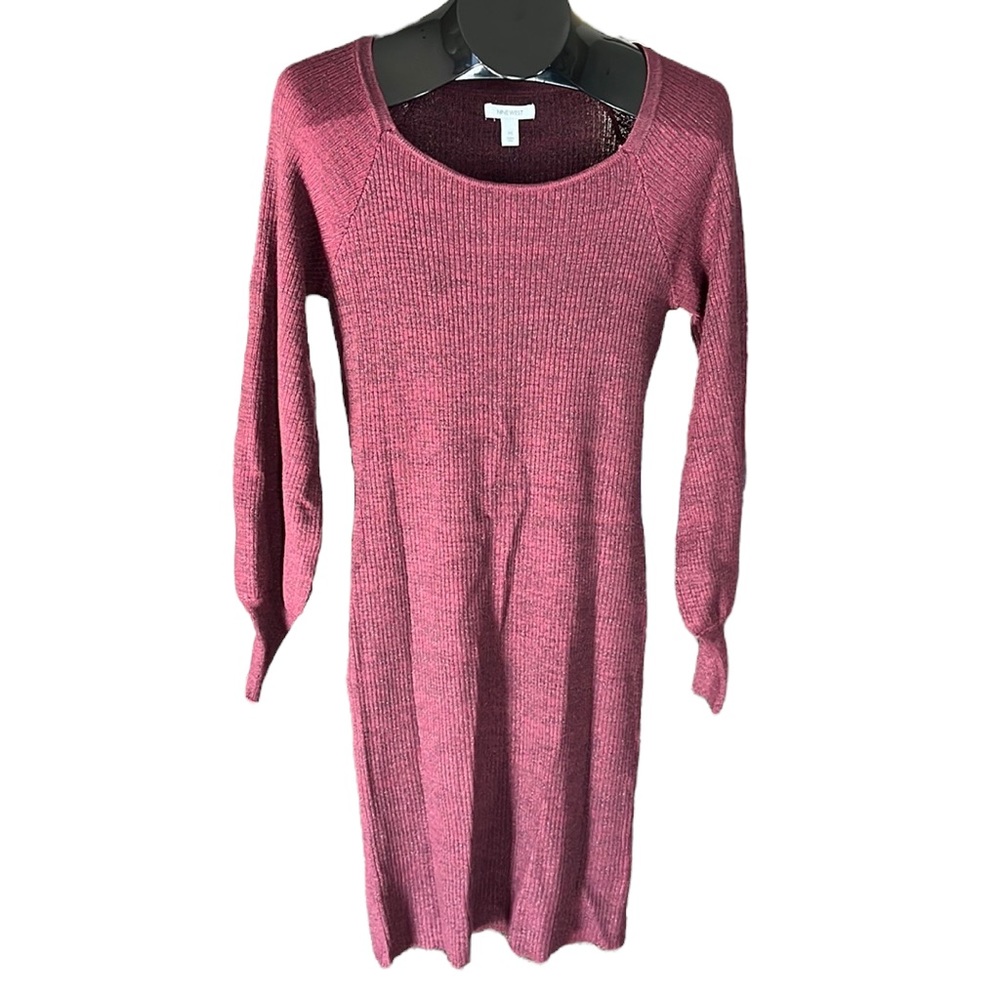 Nine West bodycon Sweater dress with puffy sleeve